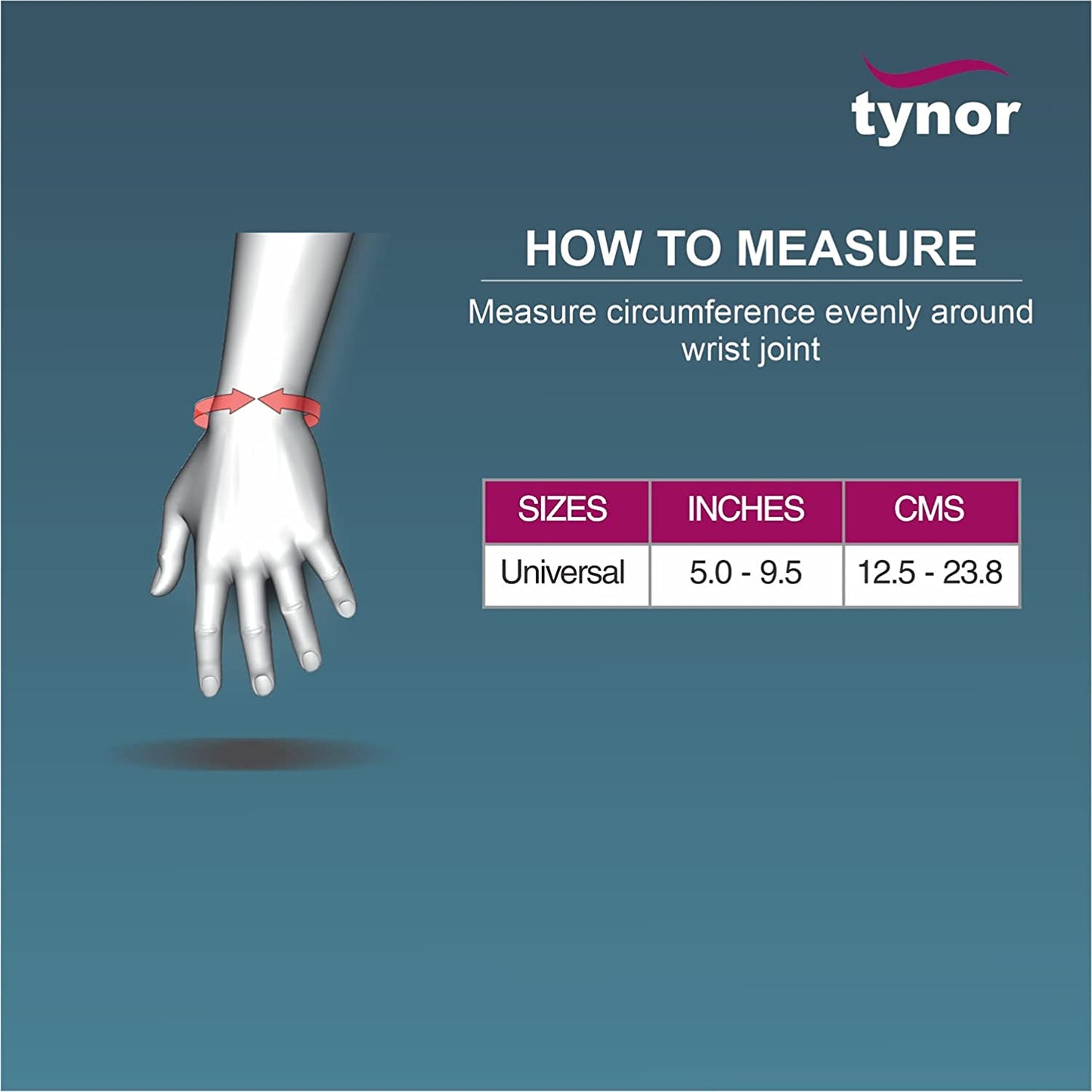 Wrist Brace with Thumb (Polyester)