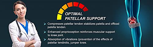 Tynor Patellar Support, Grey, Universal Size (Set of 1)