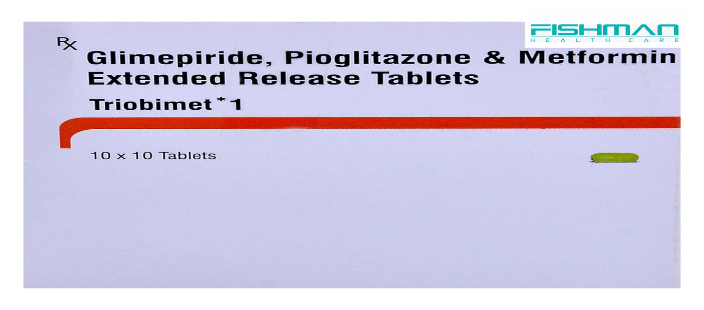 Triobimet 1mg Tablet