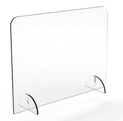 Buy sneeze guard shield for counter online at best price in India - 36x24 inch