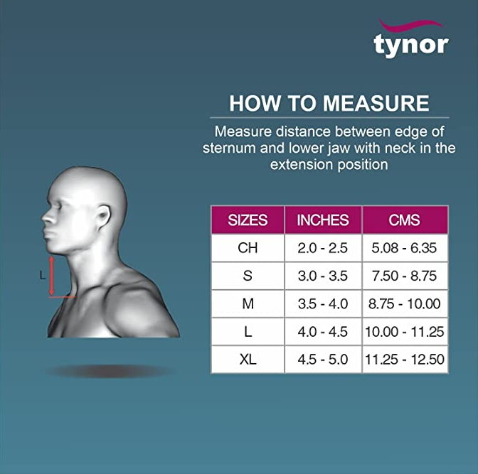 Tynor Cervical Collar With Firm Density Beige ,(Neck Support)