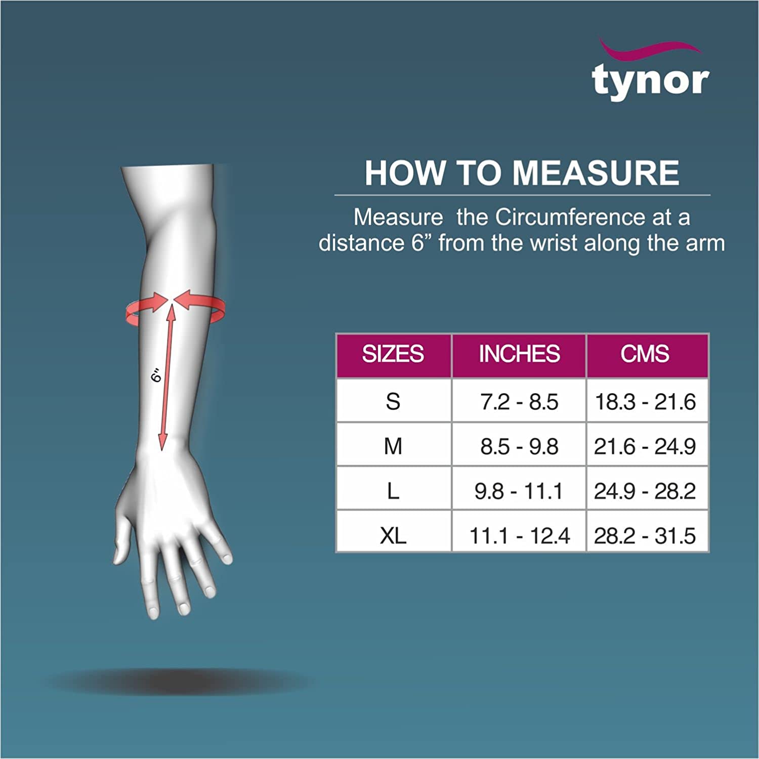 Tynor Elastic Wrist Splint