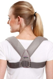Clavicle Brace With Buckle Back Support (Grey) Tynor