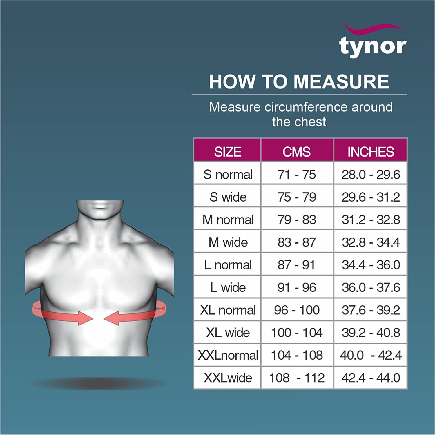 Tynor Compression Vest (Sleeveless)