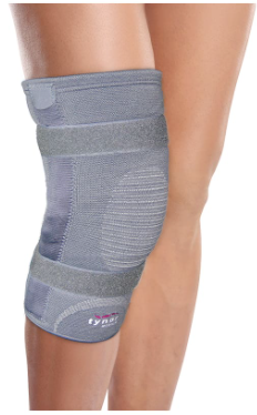 Tynor Knee Cap With Rigid Hinge, Grey (Pack of 1)