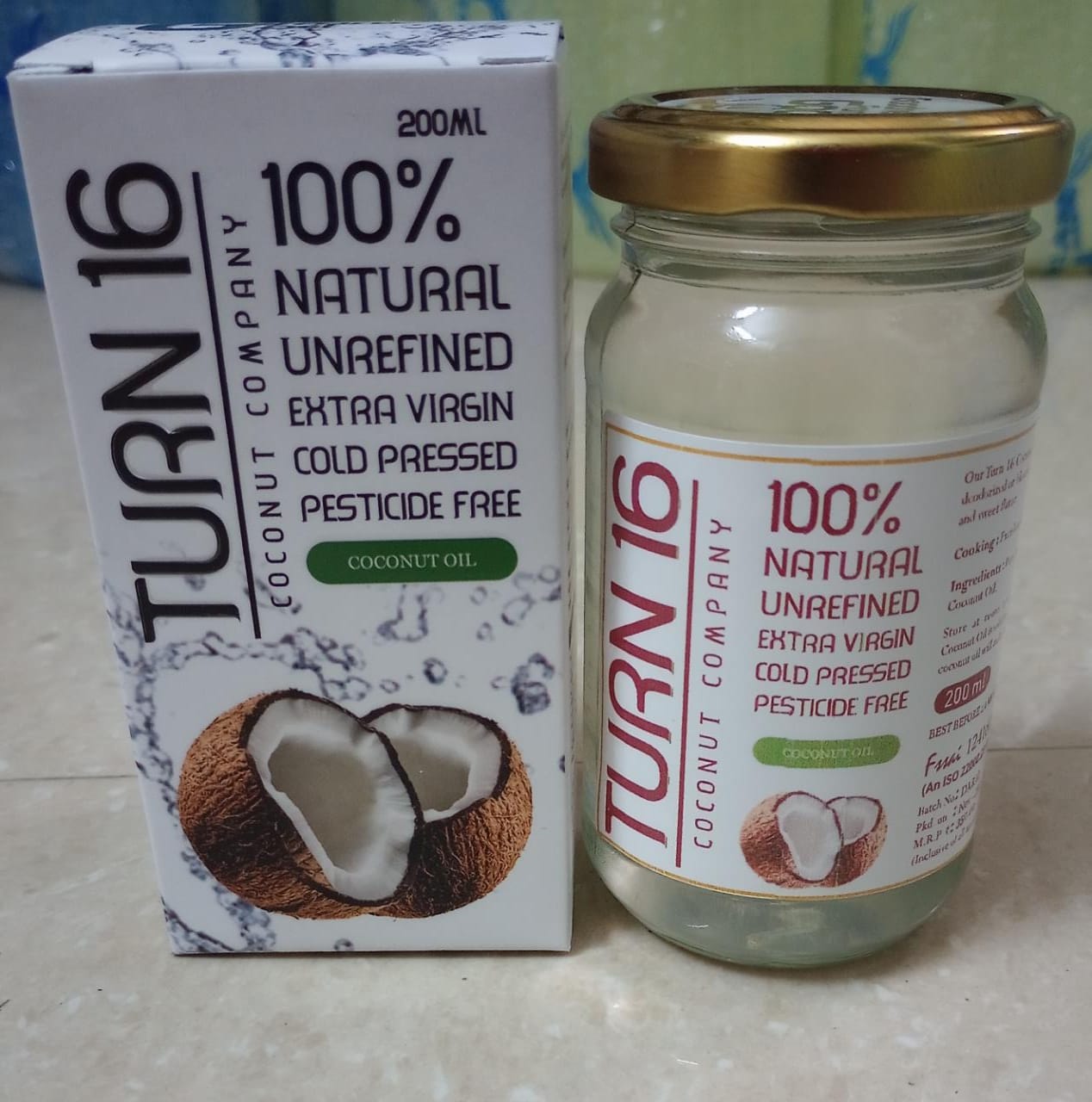 Turn 16 Virgin Coconut oil for Adults
