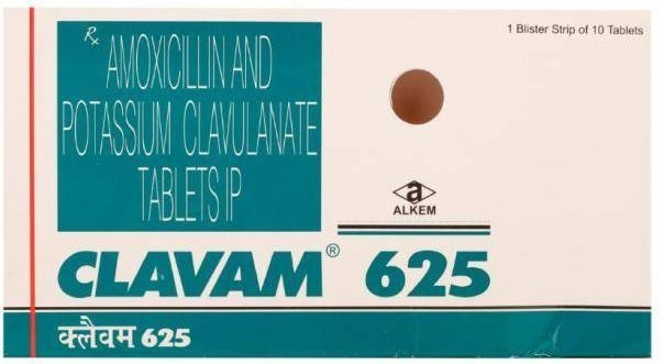 Clavam 625mg Tablet
