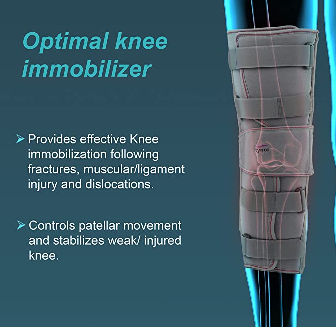 Tynor Knee Immobiliser 19 Inch (Performance) Knee Support