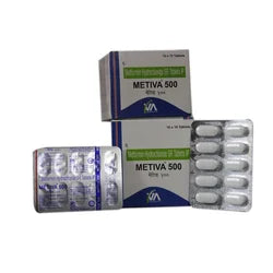 Metiva 500 Tablet - 10 Box
