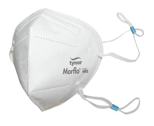 Tynor Morflo KN95 Mask (Adjustable String, Respirator, Comfortable, High Filtration)-Universal Size